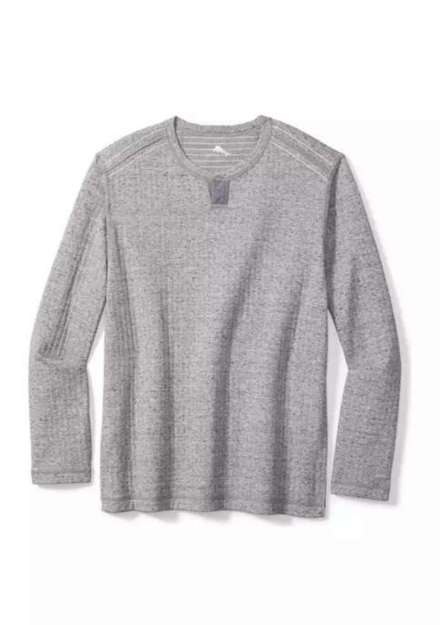 Men * | Tommy Bahama Fullerton Reversible Split Neck Sweatshirt