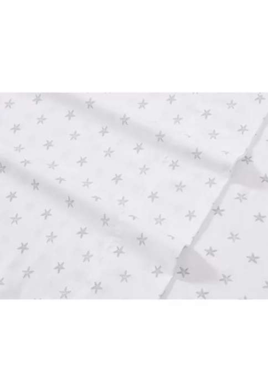 Bed & Bath * | Tommy Bahama Starfish Treasure 4-Piece Percale Cotton Sheet Set Grey