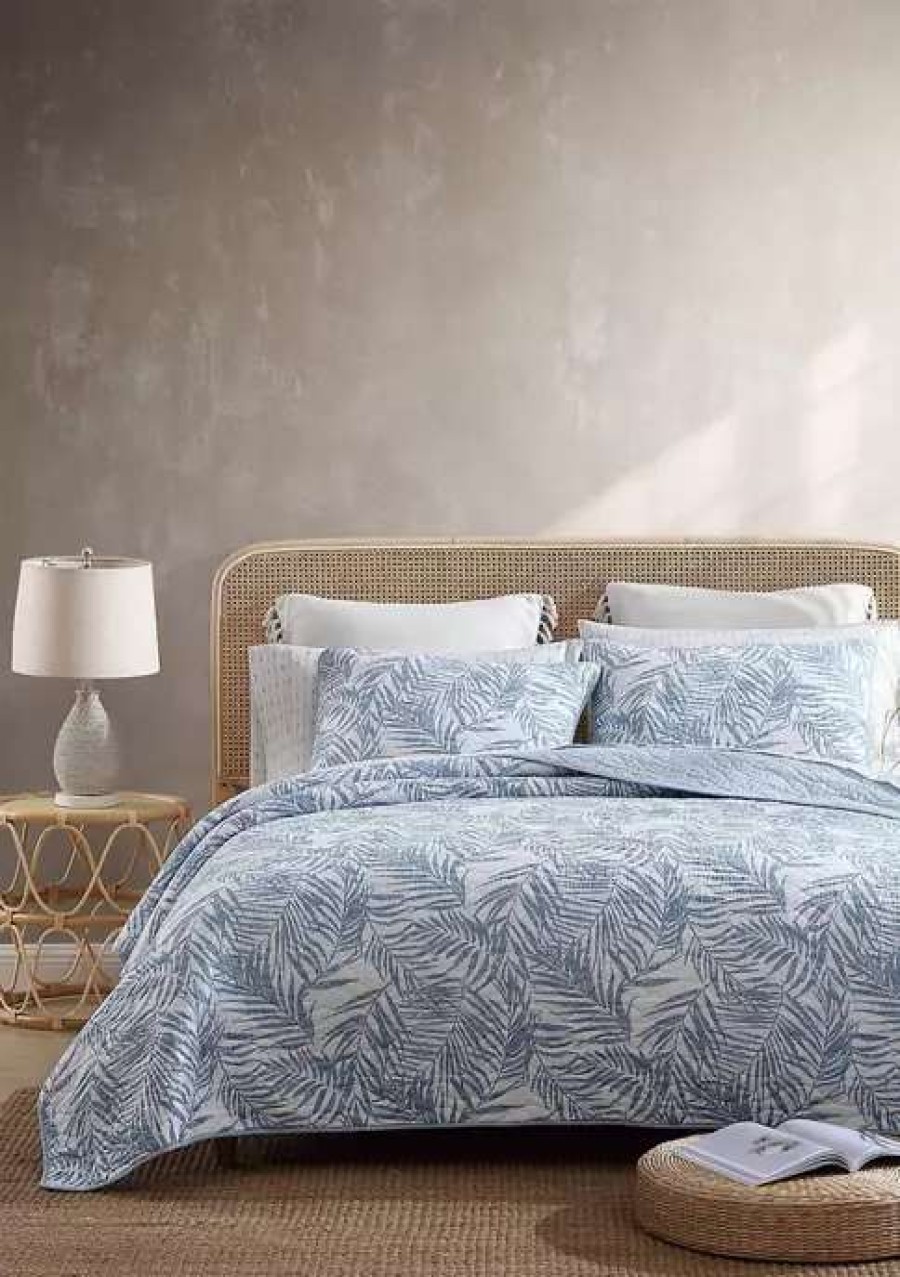 Bed & Bath * | Tommy Bahama Palmday 3-Piece Quilt Set