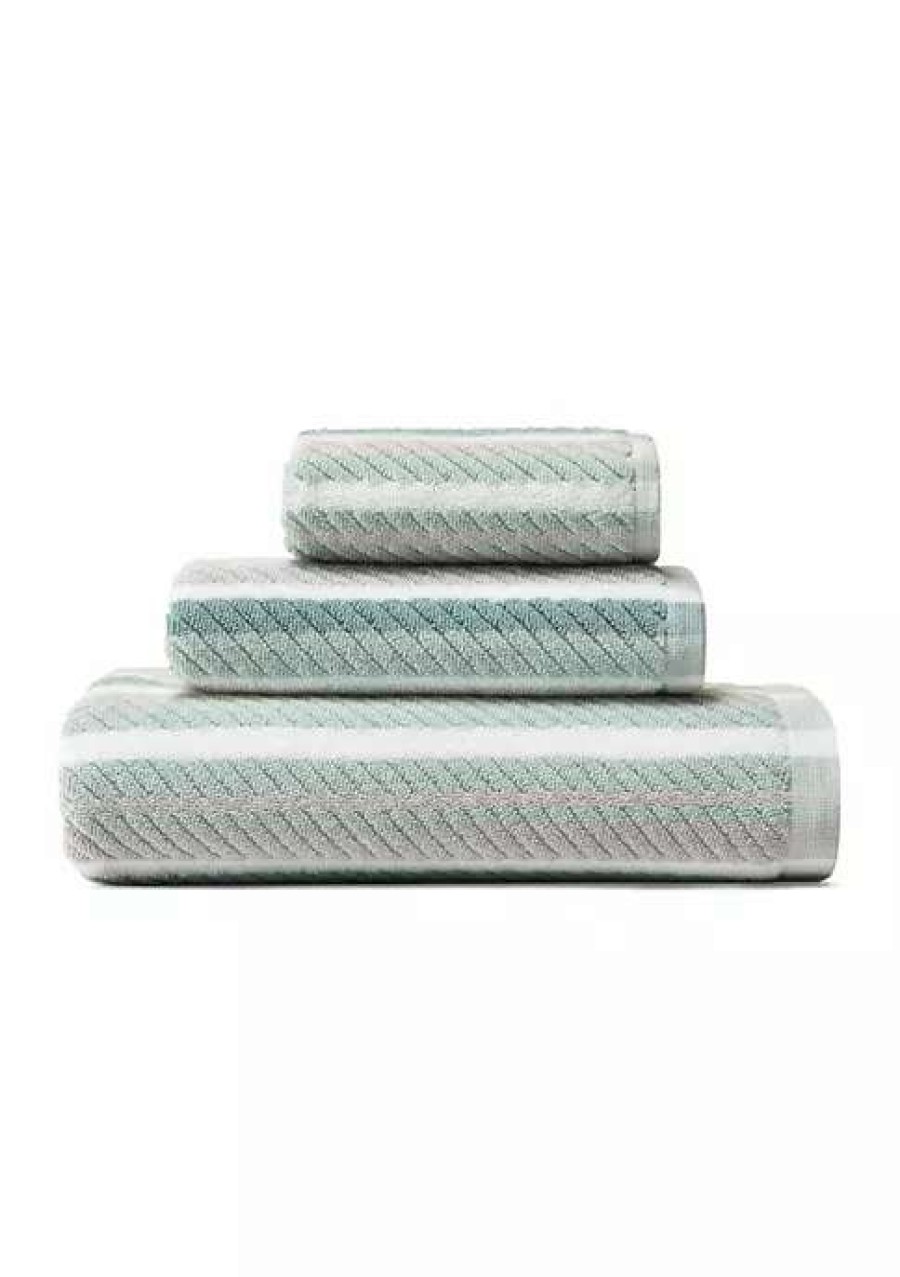 Bed & Bath * | Tommy Bahama Ocean Bay Stripe Bath Towel Set