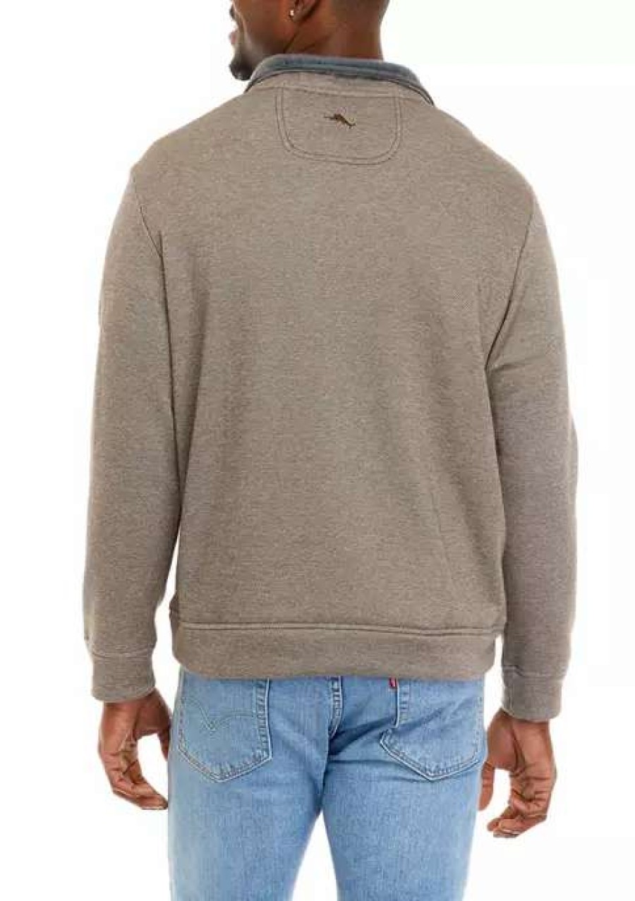 Men * | Tommy Bahama Men'S Glen Haven Half Zip Sweatshirt