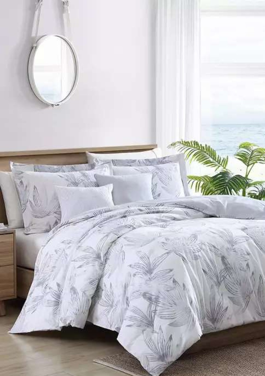 Bed & Bath * | Tommy Bahama Kayo 5-Piece Bonus Comforter Set Grey