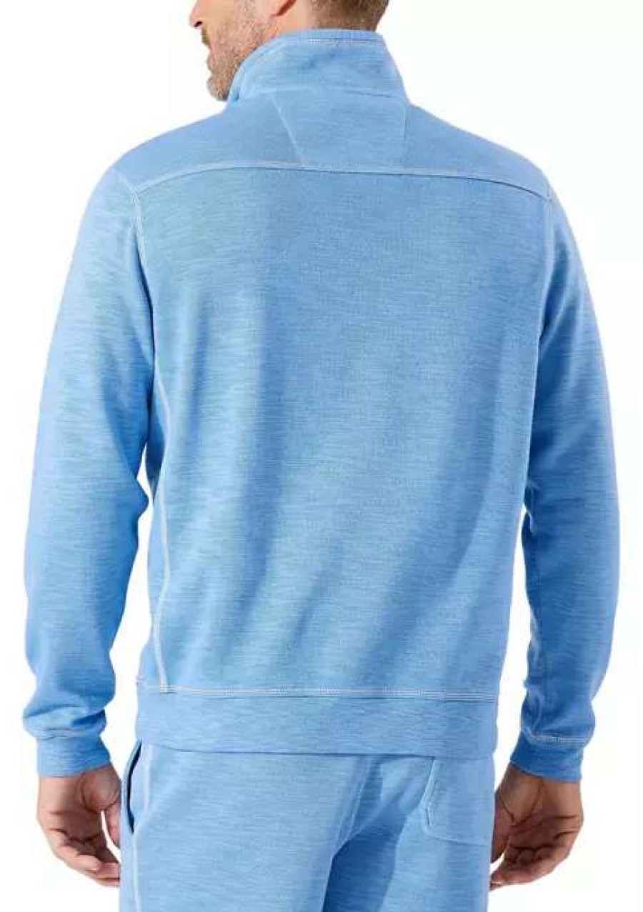 Men * | Tommy Bahama Tobago Bay Half-Zip Sweatshirt