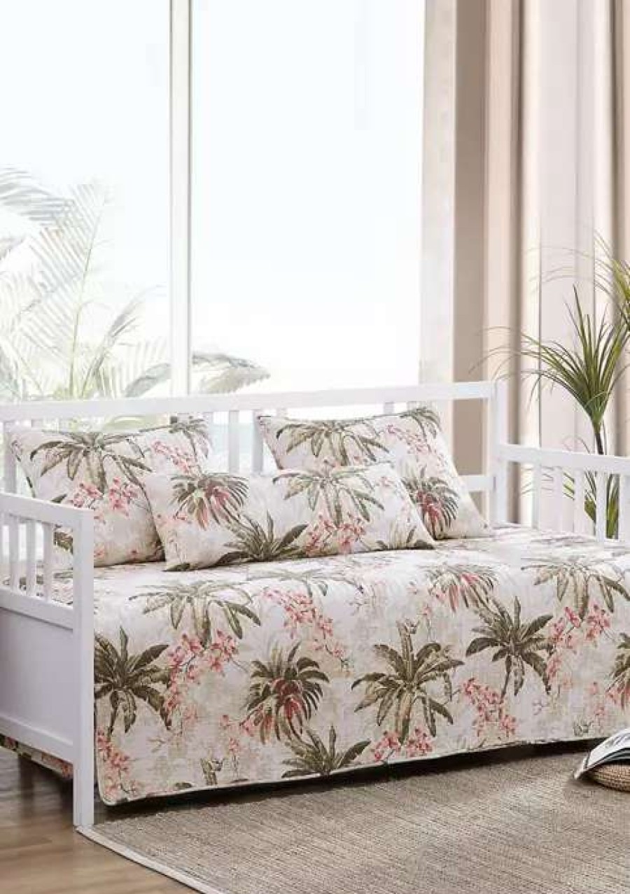 Bed & Bath * | Tommy Bahama Bonny Cove 4-Piece Daybed Cover Set White