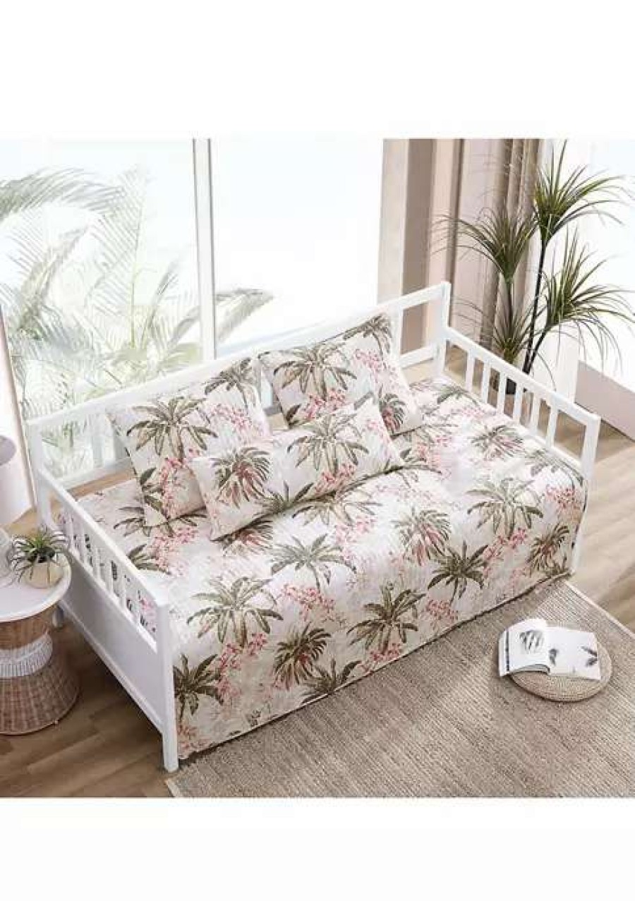 Bed & Bath * | Tommy Bahama Bonny Cove 4-Piece Daybed Cover Set White