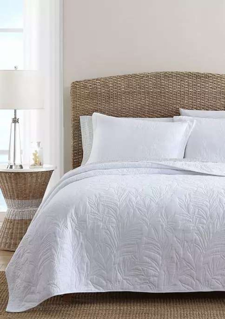 Bed & Bath * | Tommy Bahama Solid Costa Sera Cotton Quilt