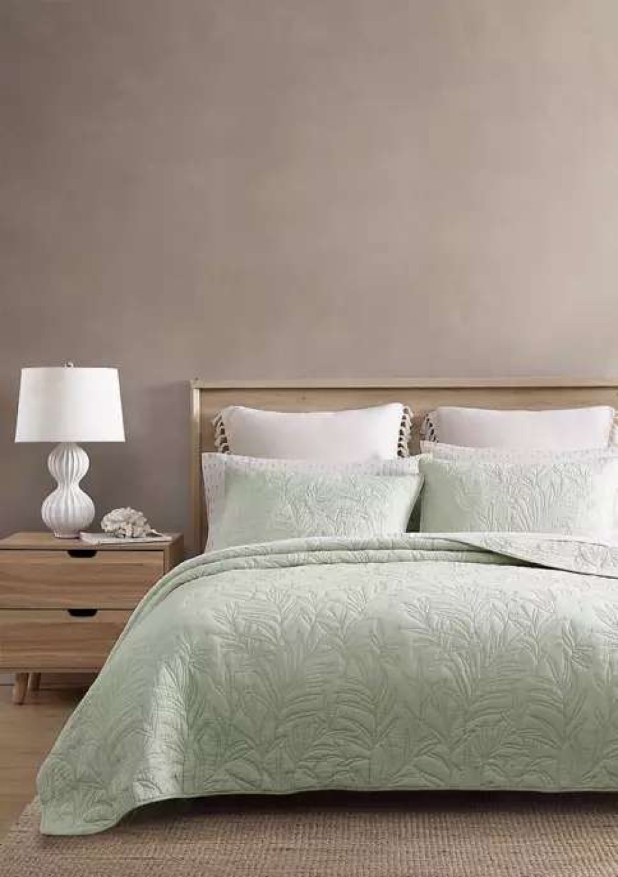 Bed & Bath * | Tommy Bahama Solid Costa Sera 2-Piece Shams Green