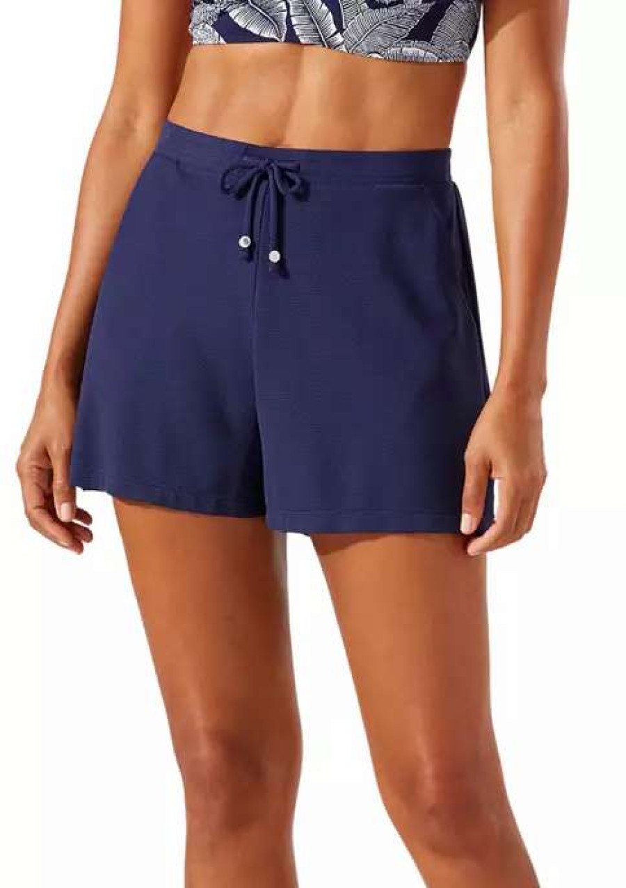 Women * | Tommy Bahama Island Cays Pull On Shorts Mare Navy