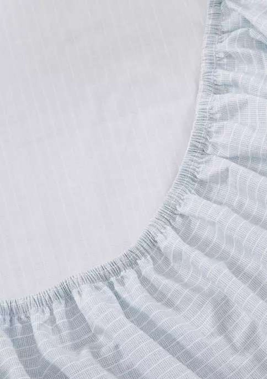 Bed & Bath * | Tommy Bahama Ala Moana Stripe 4-Piece Percale Cotton Sheet Set Blue