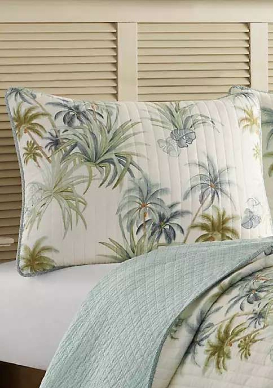 Bed & Bath * | Tommy Bahama Serenity Palms Standard Sham 20-In. X 26-In. White