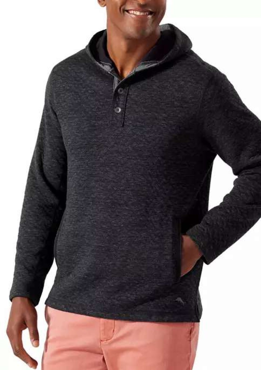 Men * | Tommy Bahama Men'S Queensland Quilted Hoodie