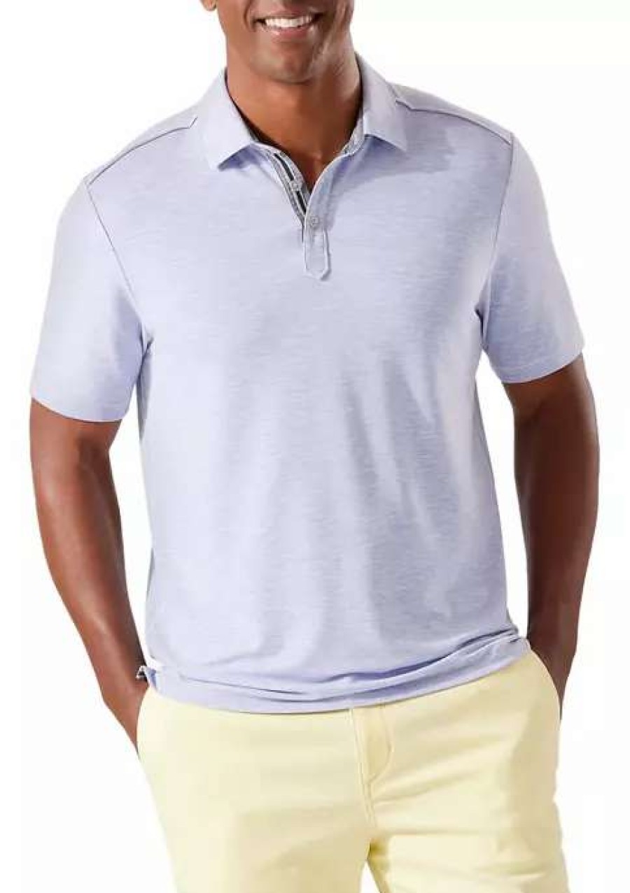 Men * | Tommy Bahama Men'S Coasta Vera Polo Shirt Picasso Blue