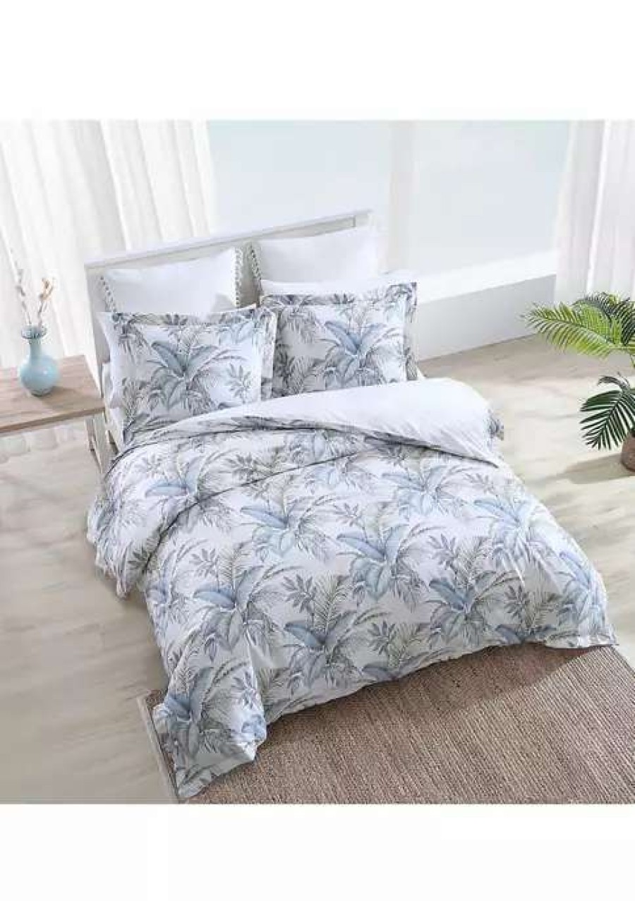 Bed & Bath * | Tommy Bahama Bakers Bluff 3-Piece Duvet Cover Set Blue