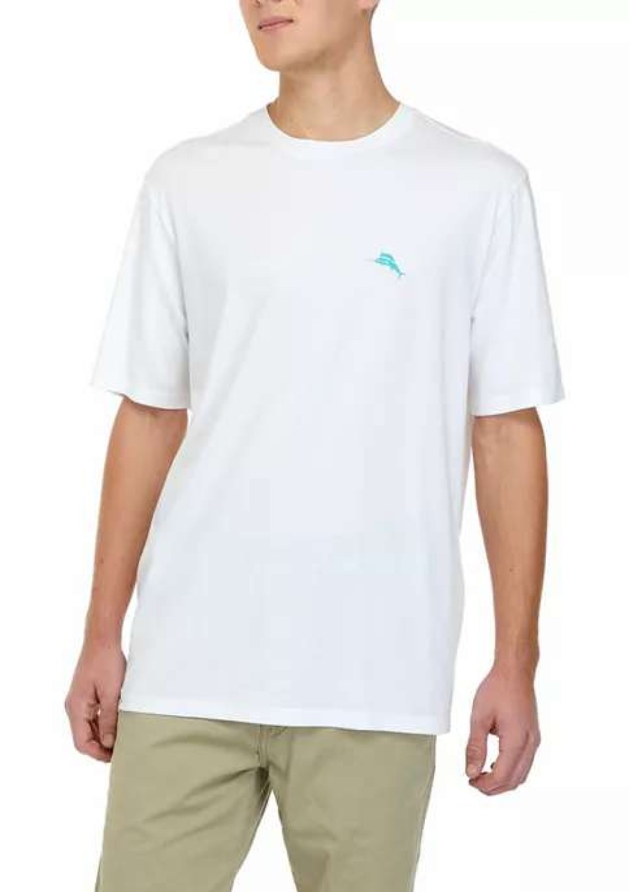 Men * | Tommy Bahama Men'S Island Exposure Graphic T-Shirt White