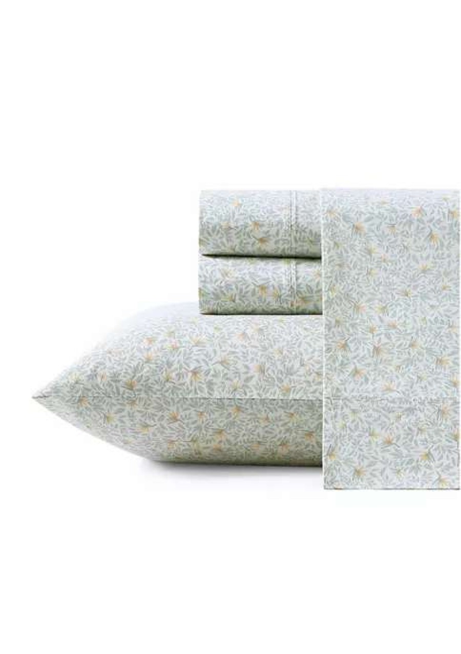 Bed & Bath * | Tommy Bahama Crane Flower 4-Piece Sheet Set Green