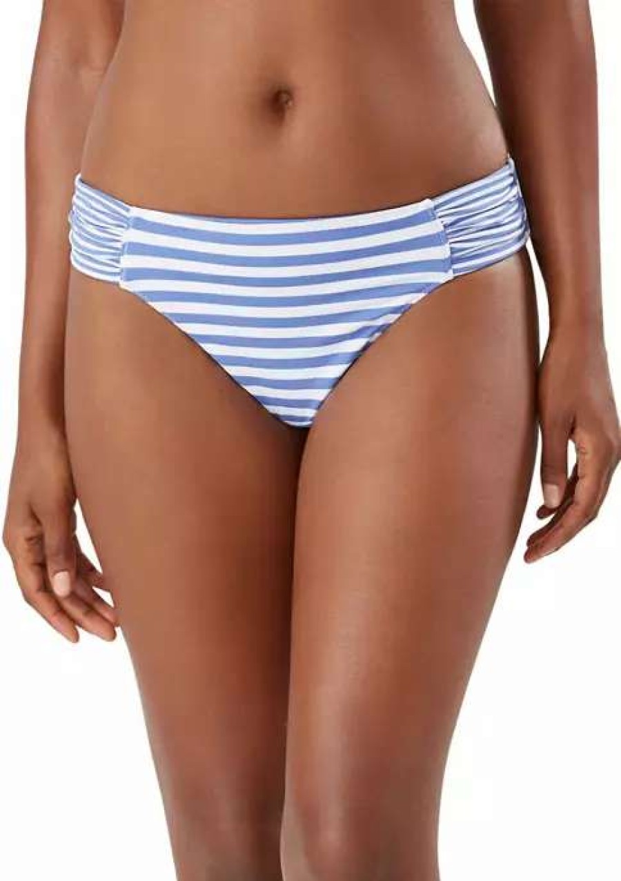 Women * | Tommy Bahama Breaker Bay Reversible Side Shirred Hipster